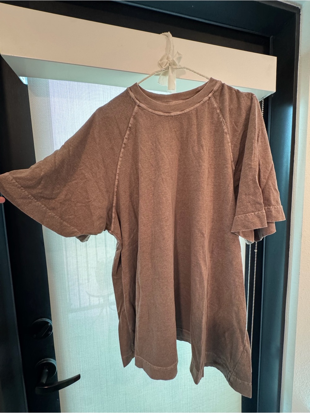 Free people brown tee